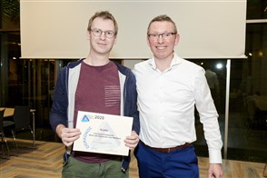 Eugène van der Pijll won de derde plaats van de Wiskunde Olympiade