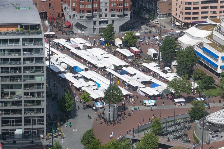 Rotterdam Blaak en markt