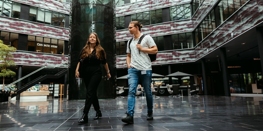 CBS Employees at work at Statistics Netherlands