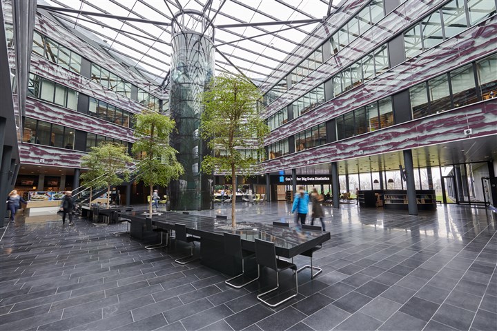 foto van het cbs gebouw