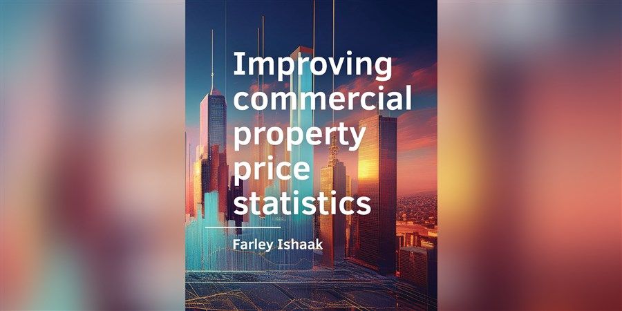 Omslag, Improving commercial property price statistics, Farley Ishaak