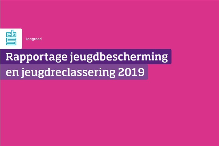 Omslag, Rapportage jeugdbescherming en jeugdreclassering 2019