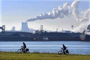 Energiecentrale op Maasvlakte Rotterdam