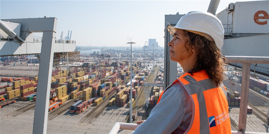 Fewer goods handled at Dutch seaports, particularly coal and natural gas