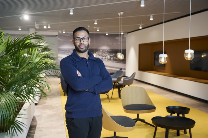 Vivek, onderzoeker Bedrijfsstatistieken