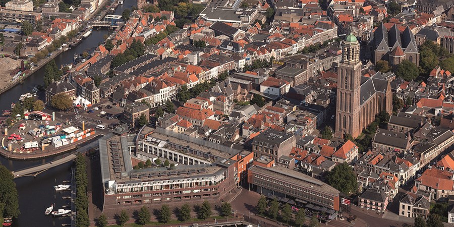 Beeldmerk Urban Data Center Zwolle met fotografie