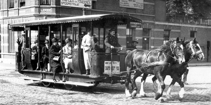 Paardentram in Breda