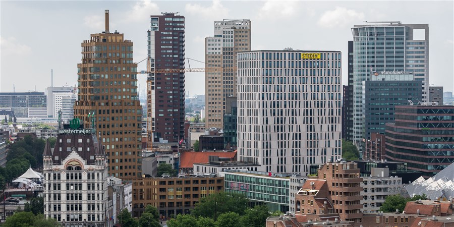 luchtfoto Rotterdam