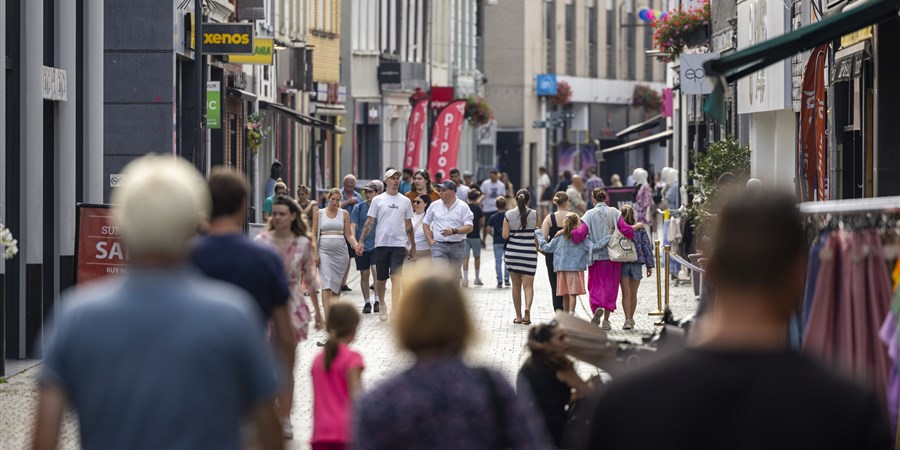 Dagelijks beeld op straat