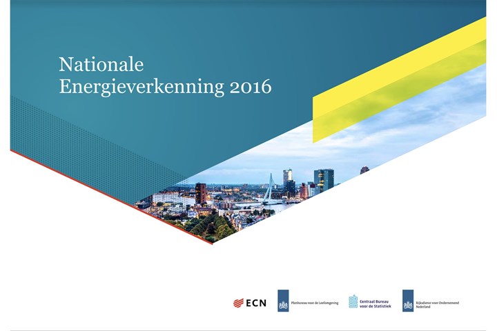Omslag Nationale energieverkenning 2016