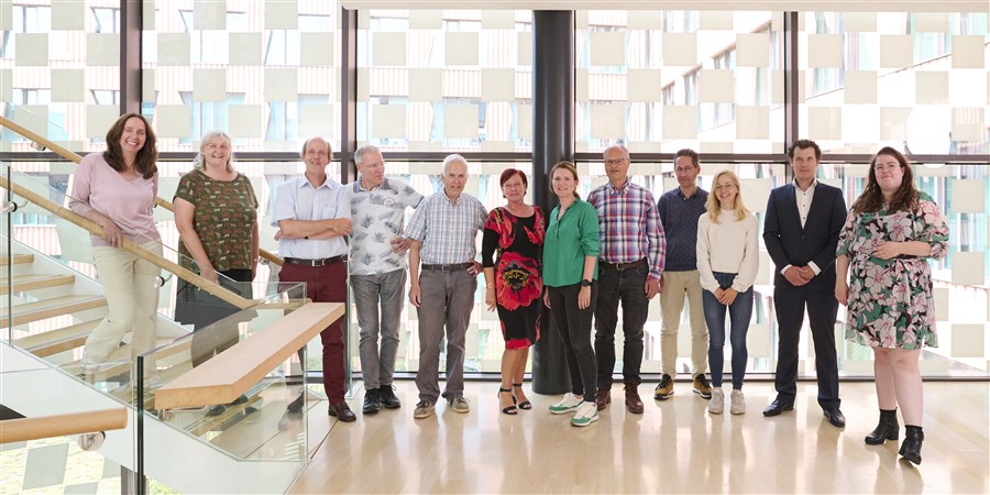 The CBS team who worked on the 2021 census