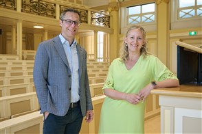 Maarten Kunst (Universiteit Leiden) en Elke Moons (CBS) gaan samenwerken op het gebied van crime statistics