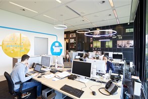 CBS-collega’s aan het werk in de vestiging Heerlen