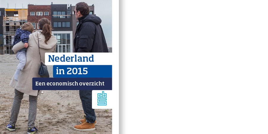 Voorpgina van De publicatie Nederland 2015
