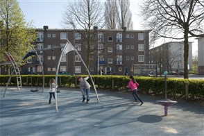 spelende kinderen Amsterdam