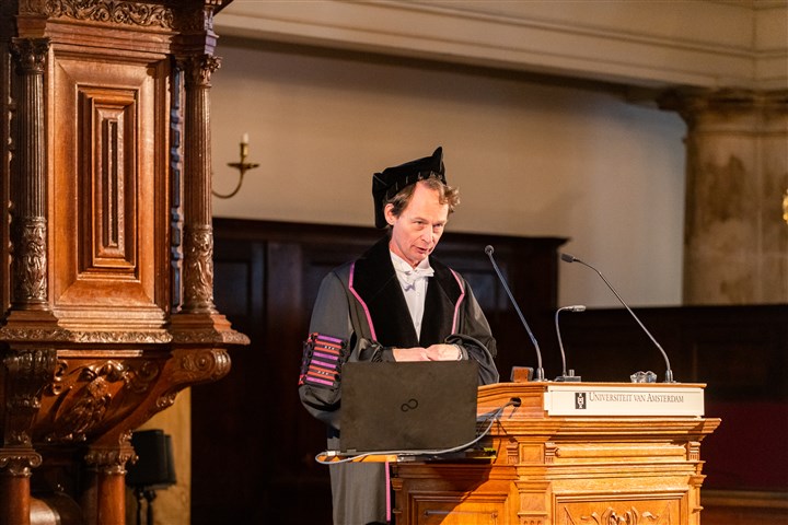Frank Pijpers’ lecture at the University of Amsterdam
