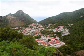 Uitzicht op the Bottom, Saba