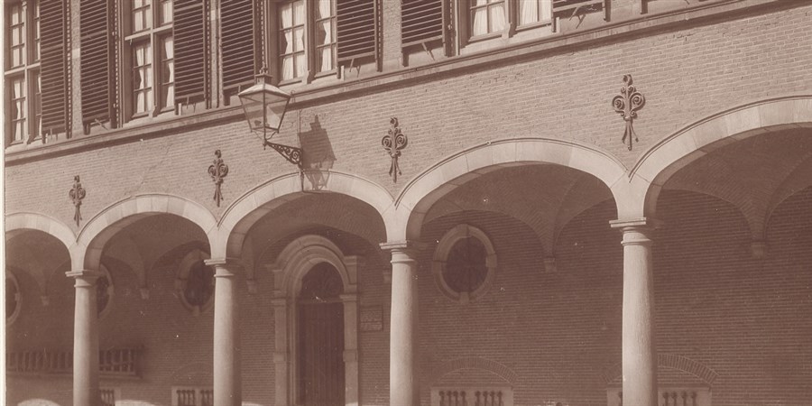 Foto binnenhof 