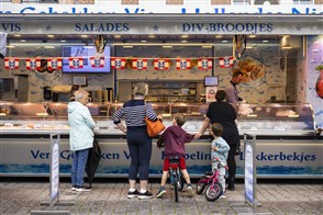 Viskraam in Eindhoven