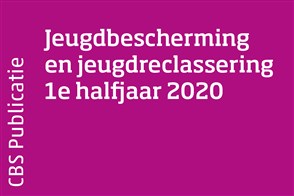 Omslag Jeugdhulp en jeugdreclassering 1e halfjaar 2020