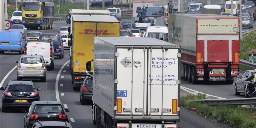 auto's op de snelweg