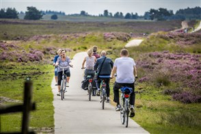 The Heerlen office of Statistics Netherlands, with a sign in the foreground displaying its logo and the full Dutch name in text: Centraal Bureau voor de Statistiek.