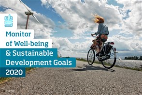 Cover, Monitor of Well-being &#38; Sustainable Development Goals 2020