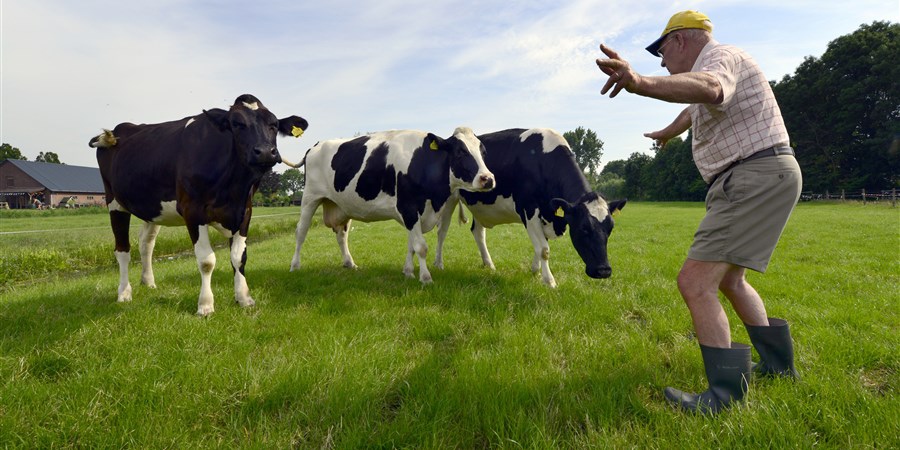An organic dairy farmer.