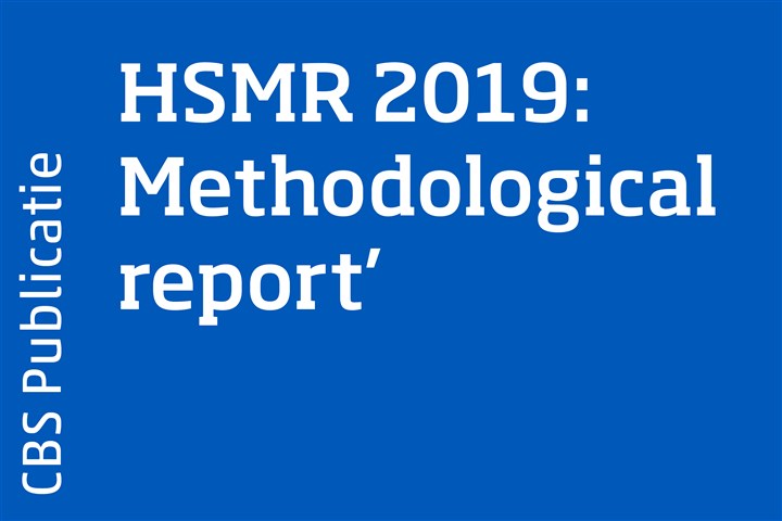 Voorblad rapport HMSR 2019 Methodological report